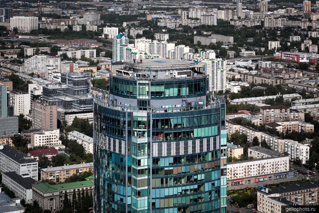 Бизнес-центр Высоцкий в Екатеринбурге фото