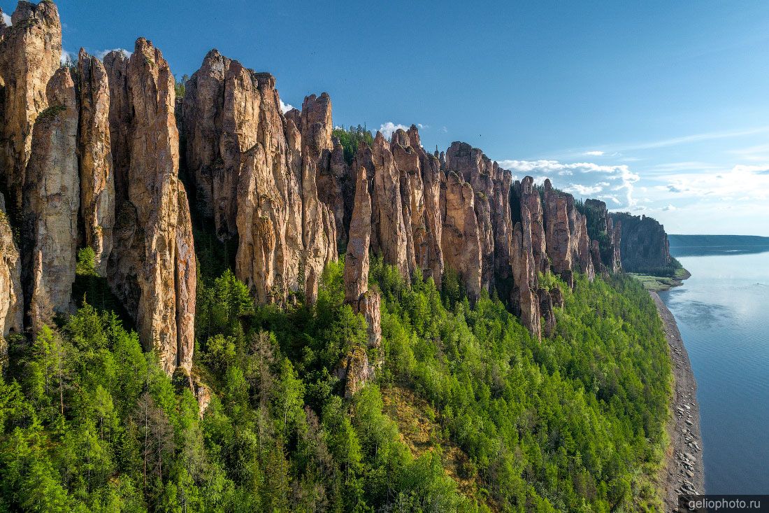 Ленские столбы в Якутии фото