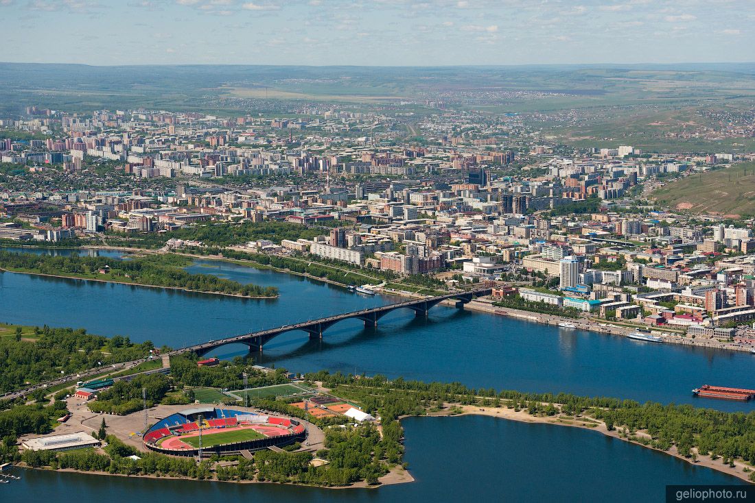 Остров Отдыха в Красноярске фото