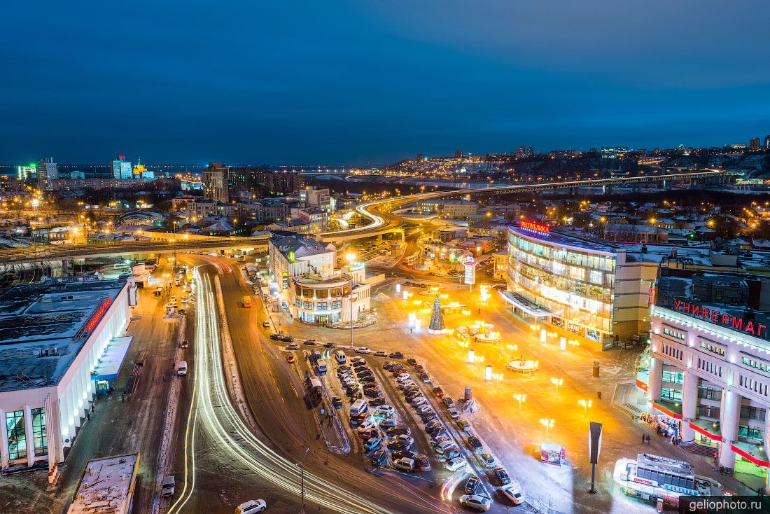 Площадь Революции в Нижнем Новгороде фото
