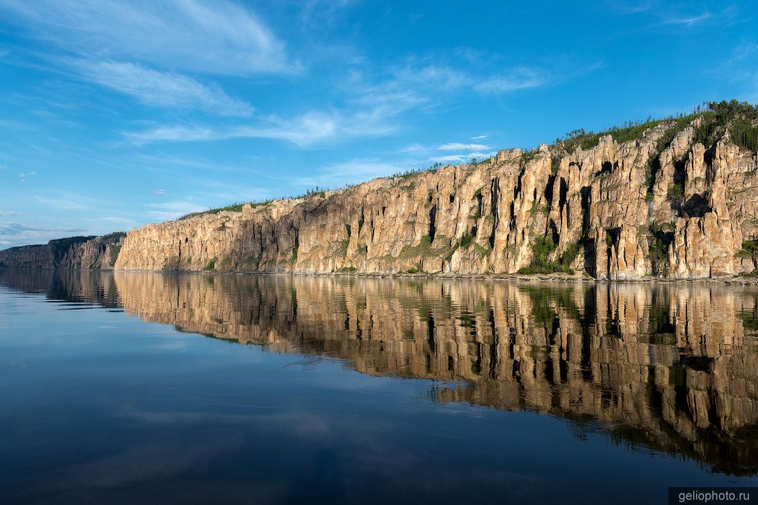 Ленские скалы в Якутии фото