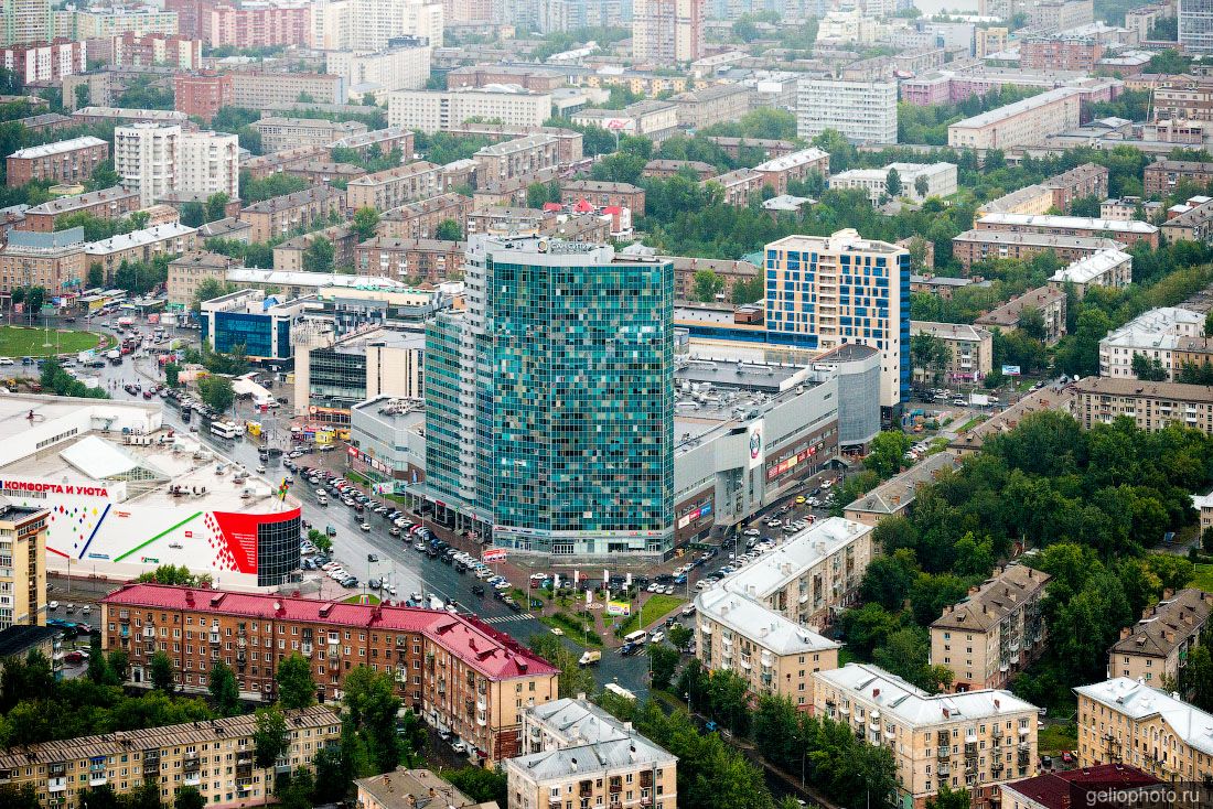 Бизнес-центр Сан-Сити в Новосибирске фото