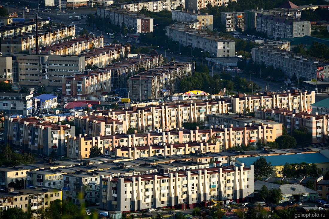 Жилые дома в Петропавловске-Камчатском фото