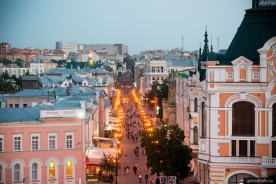 Большая Покровская улица в Нижнем Новгороде фото