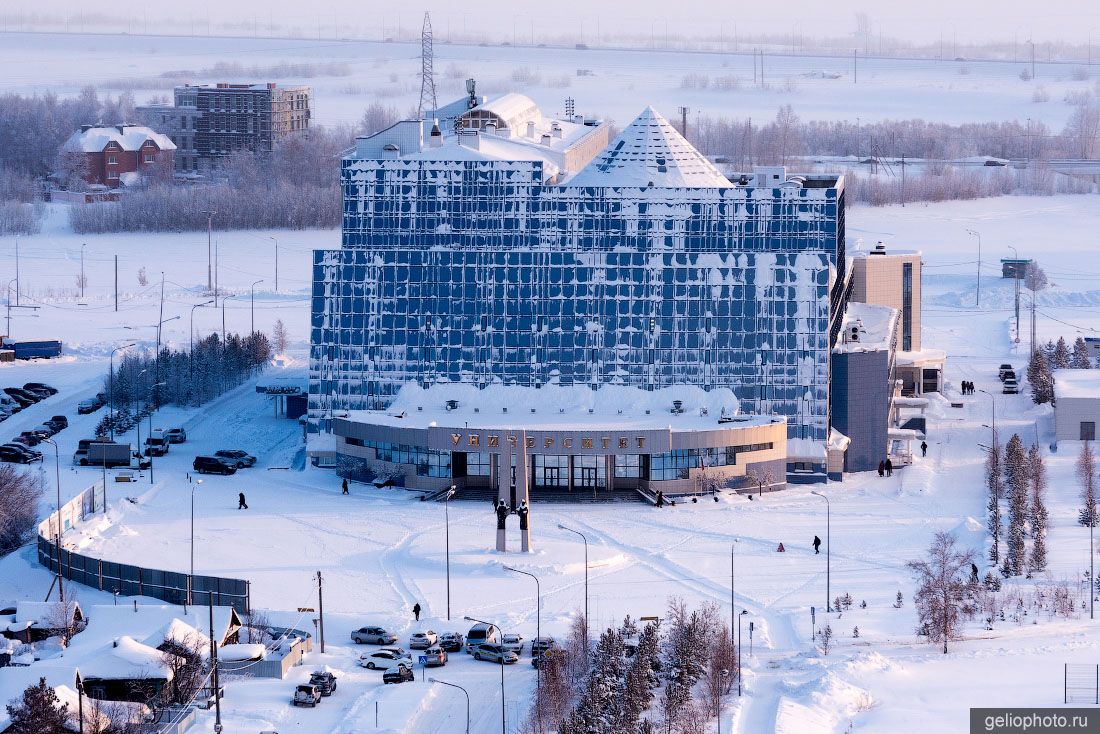 Сургутский государственный университет зимой фото