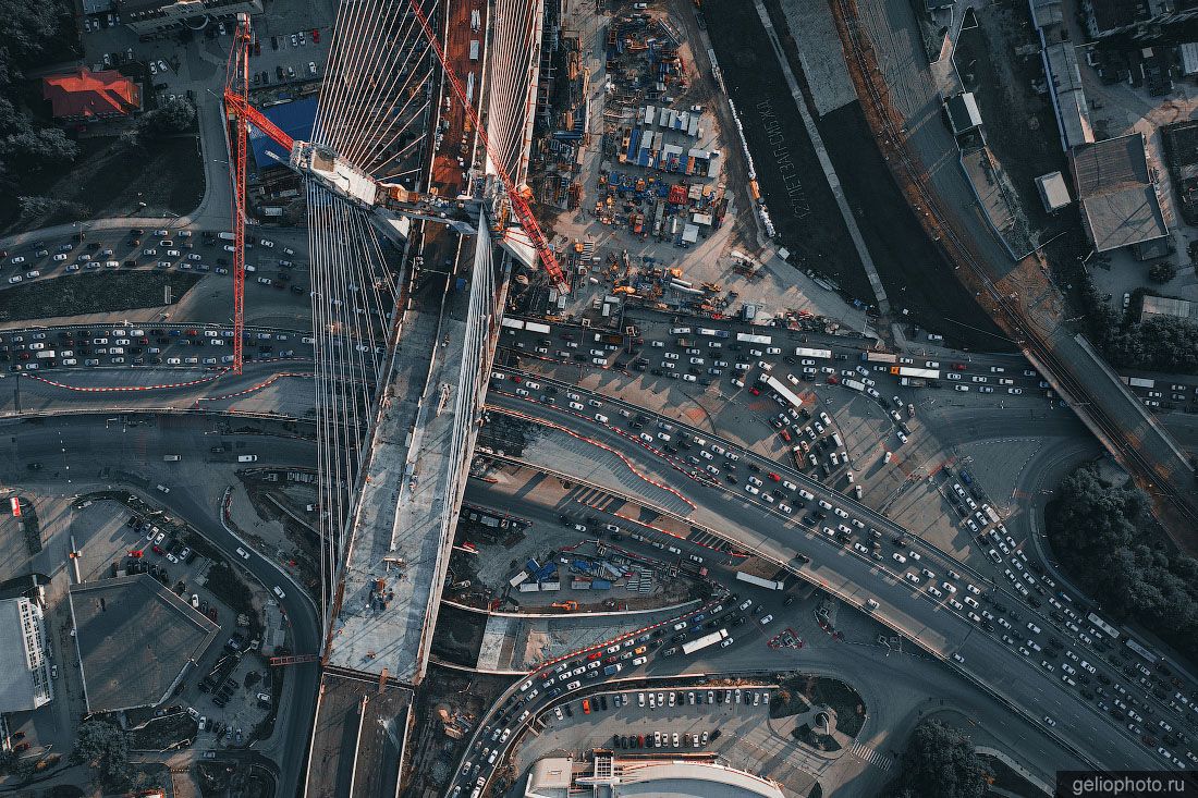 Развязка на площади Будагова в Новосибирске фото