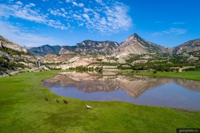 Гергебильское водохранилище фото