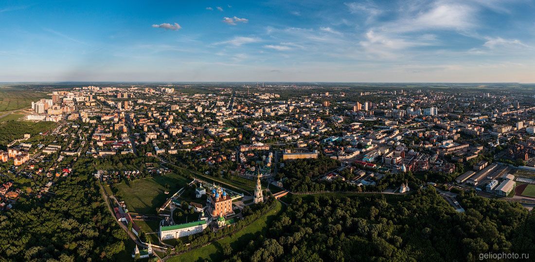 Рязань с высоты фото