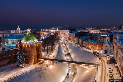 Никольская башня Нижегородского Кремля фото
