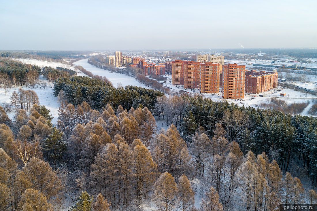 Микрорайон Весенний в Новосибирске фото