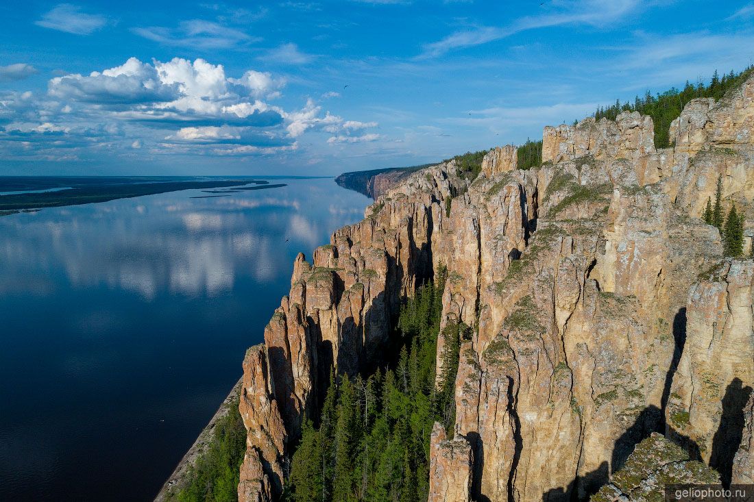 Природный парк Ленские столбы в Якутии фото