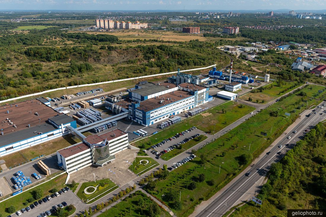 Пивоваренный завод Балтика-Хабаровск   фото
