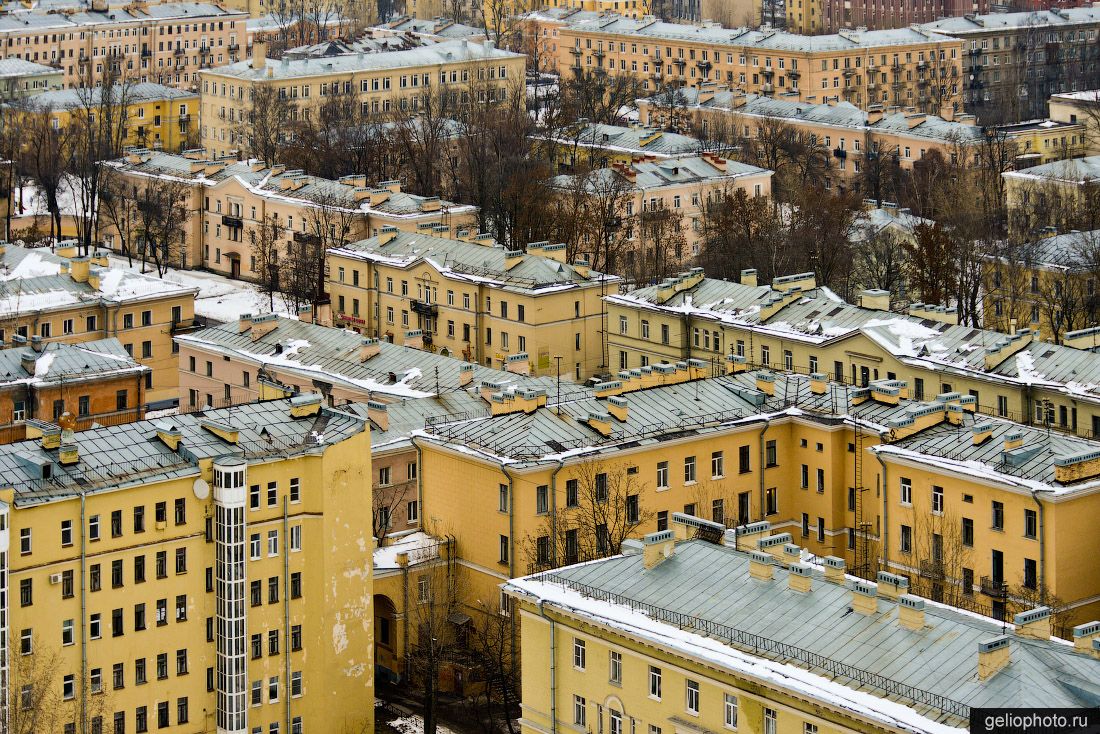 Район Большая Охта в Санкт-Петербурге фото