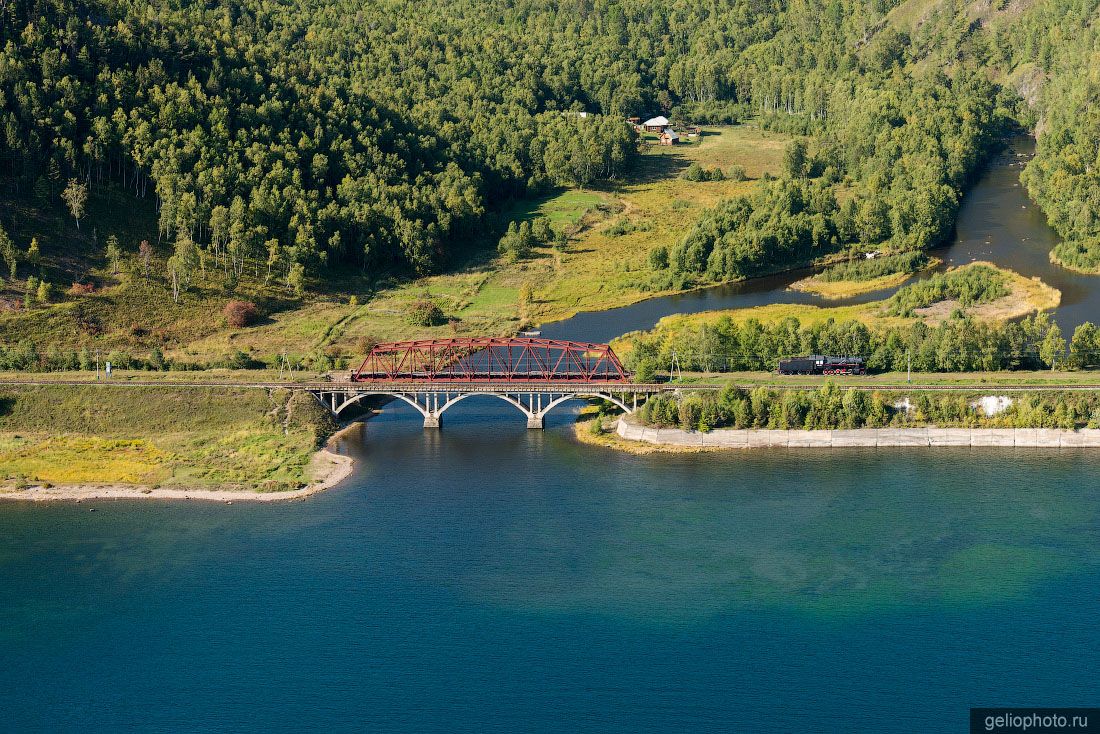 Кругобайкальская железная дорога фото
