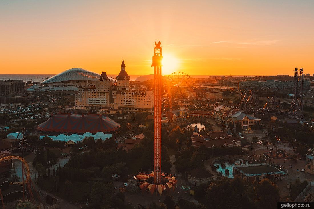 Аттракцион Жар-птица в Сочи-Парке фото