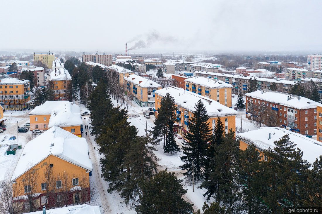 Советская улица в Мысках фото