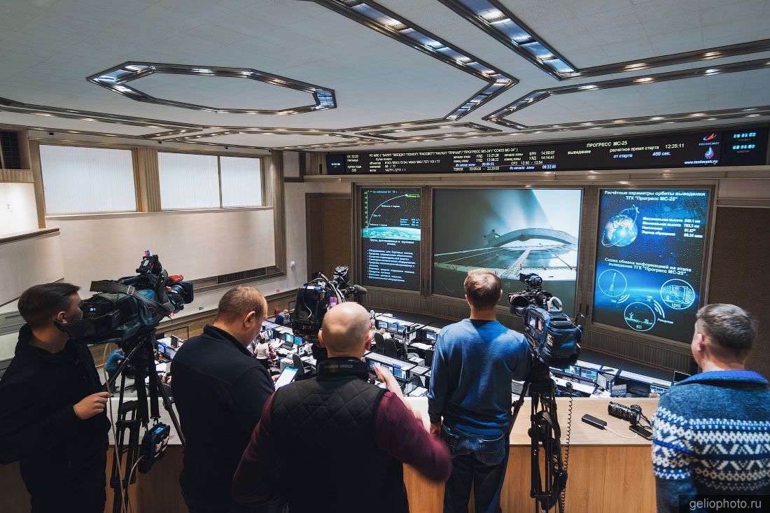 СМИ в Центре управления полётами в Королёве фото
