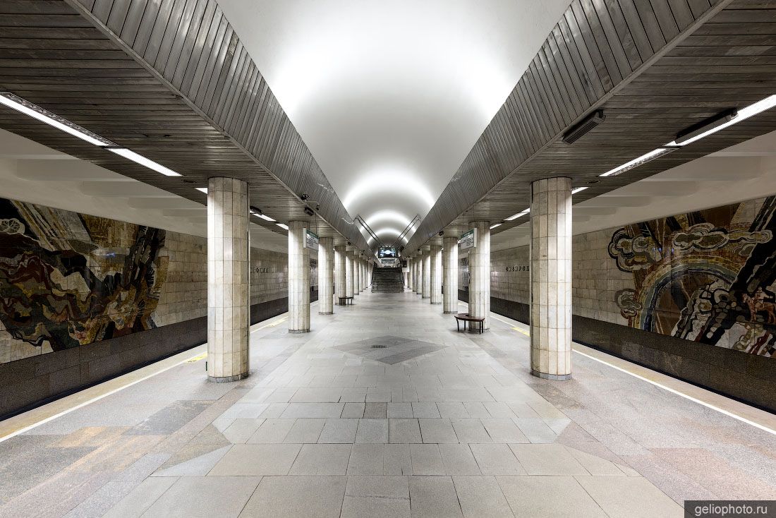 Станция Сибирская Новосибирского метрополитена фото