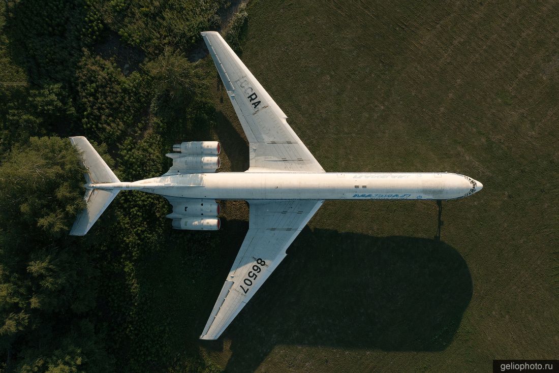 Ил-62МК в музее авиации в Ульяновске фото