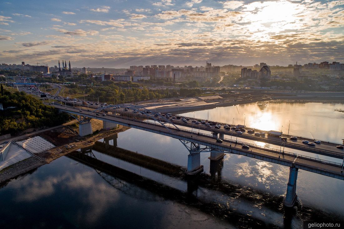 Бельский мост в Уфе фото