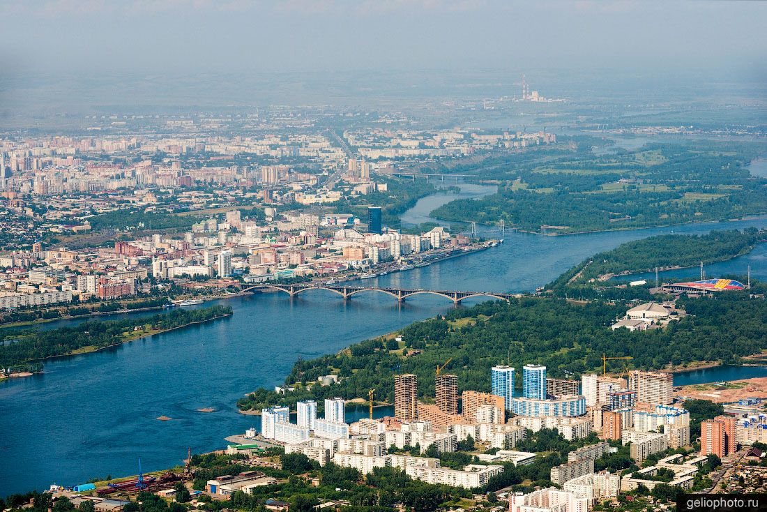 Красноярск с высоты фото