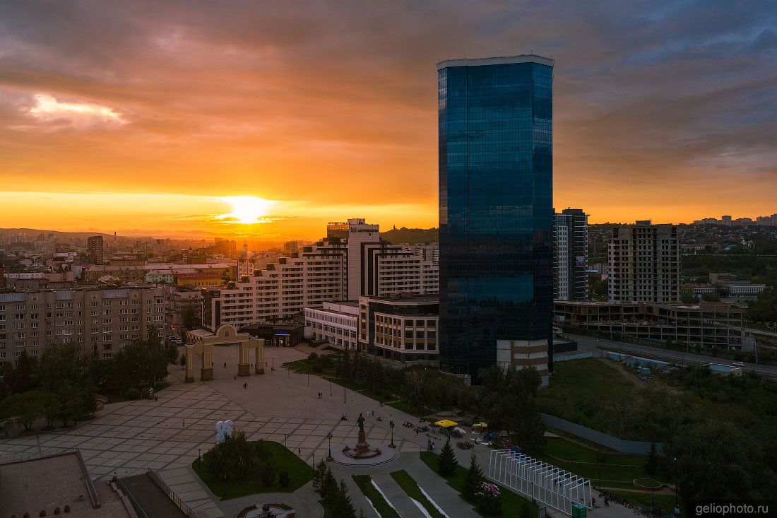Башня Катэк в Красноярске фото