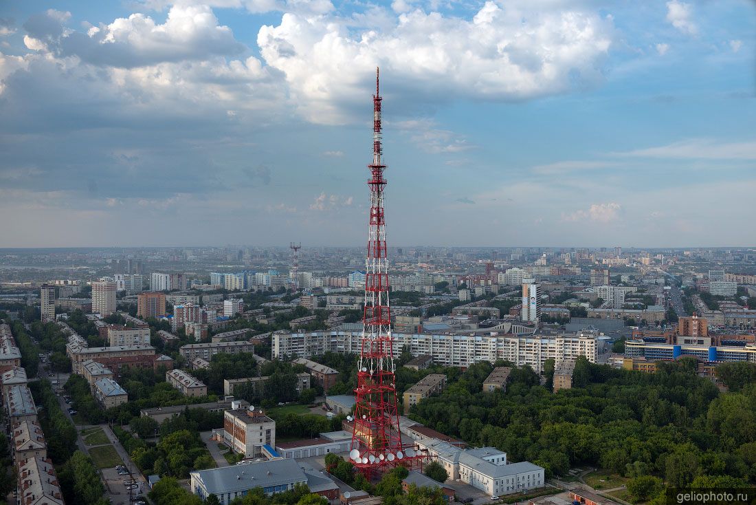 Новосибирская телебашня фото