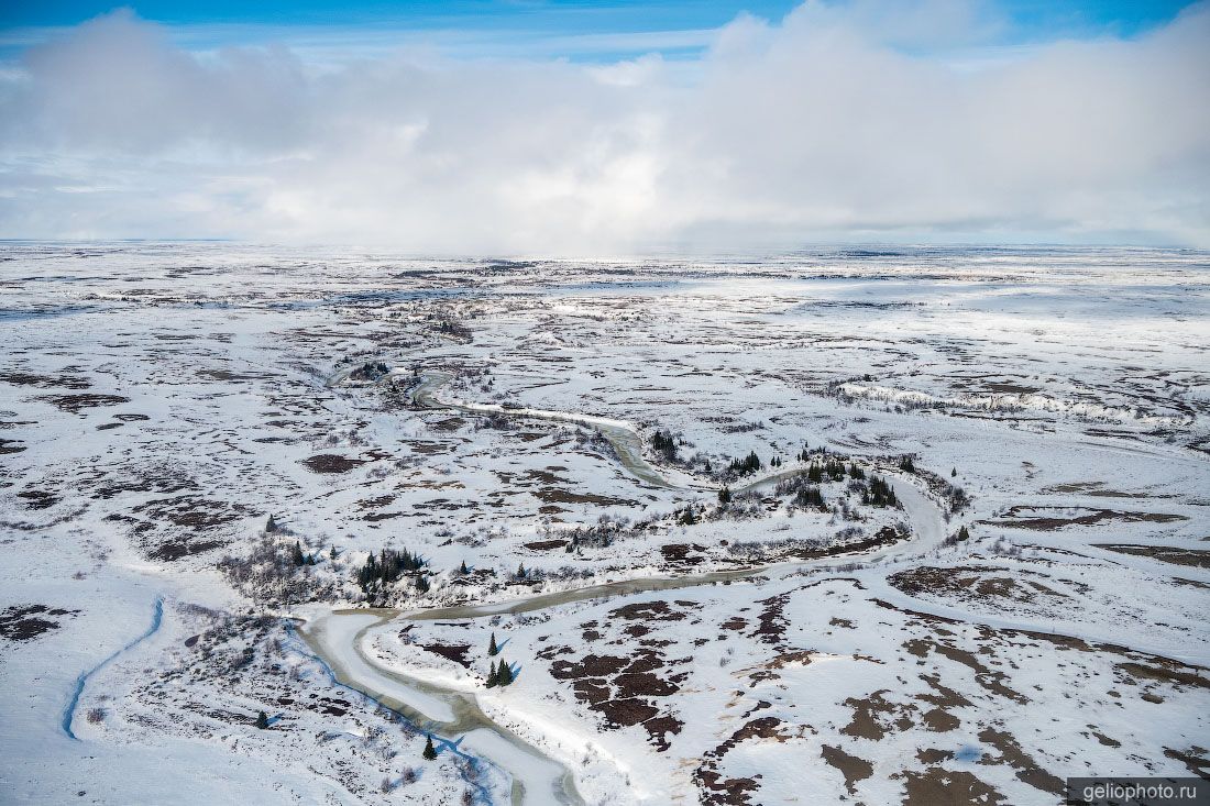 Тундра Ненецкого АО с высоты  фото