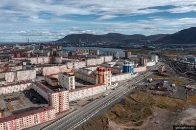 Улица Нансена в Норильске фото
