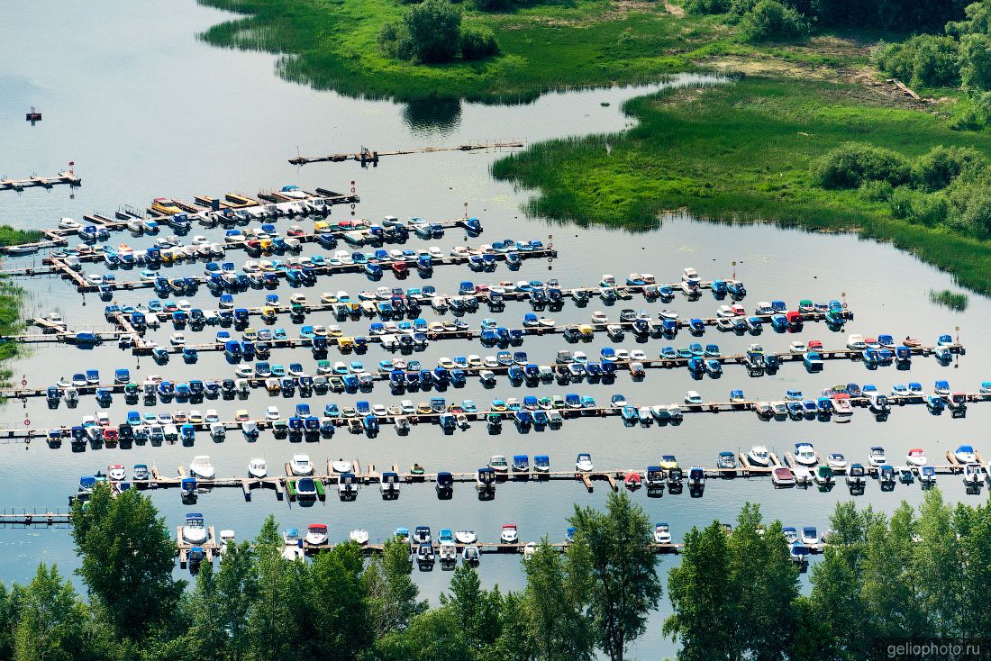 Лодочная станция в Самаре фото