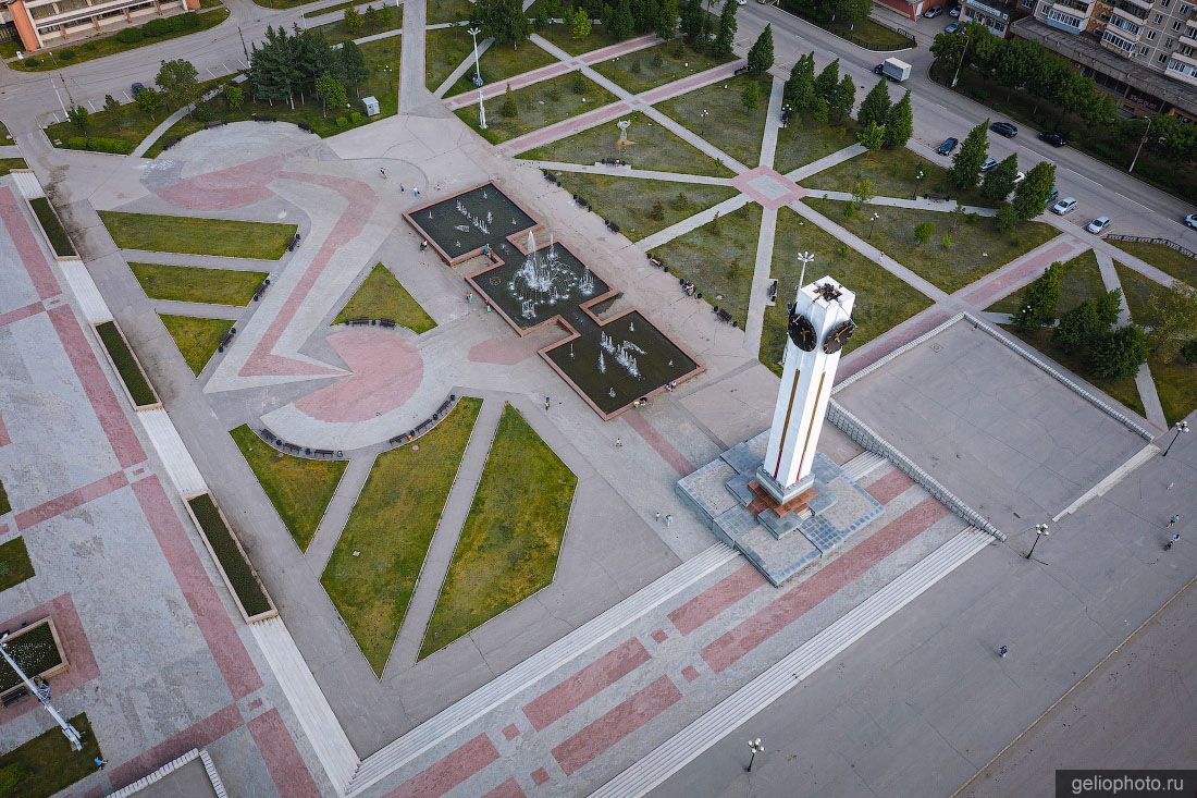 Площадь народных гуляний в Магнитогорске фото