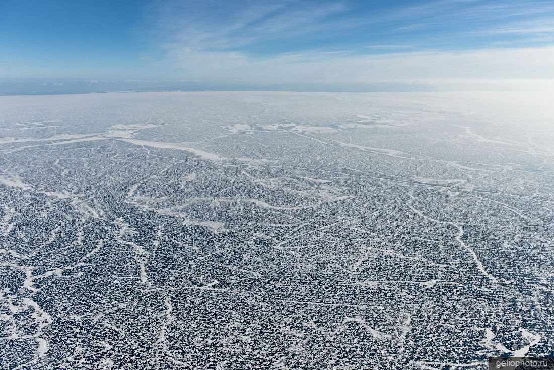 Байкал зимой с высоты фото