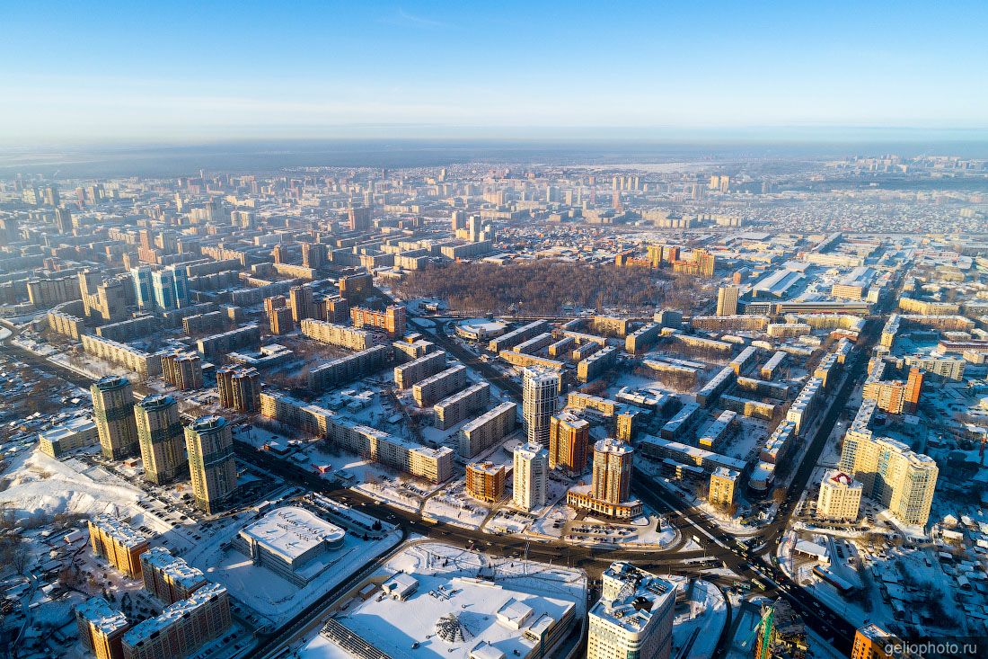 Микрорайон Фрунзенский в Новосибирске фото