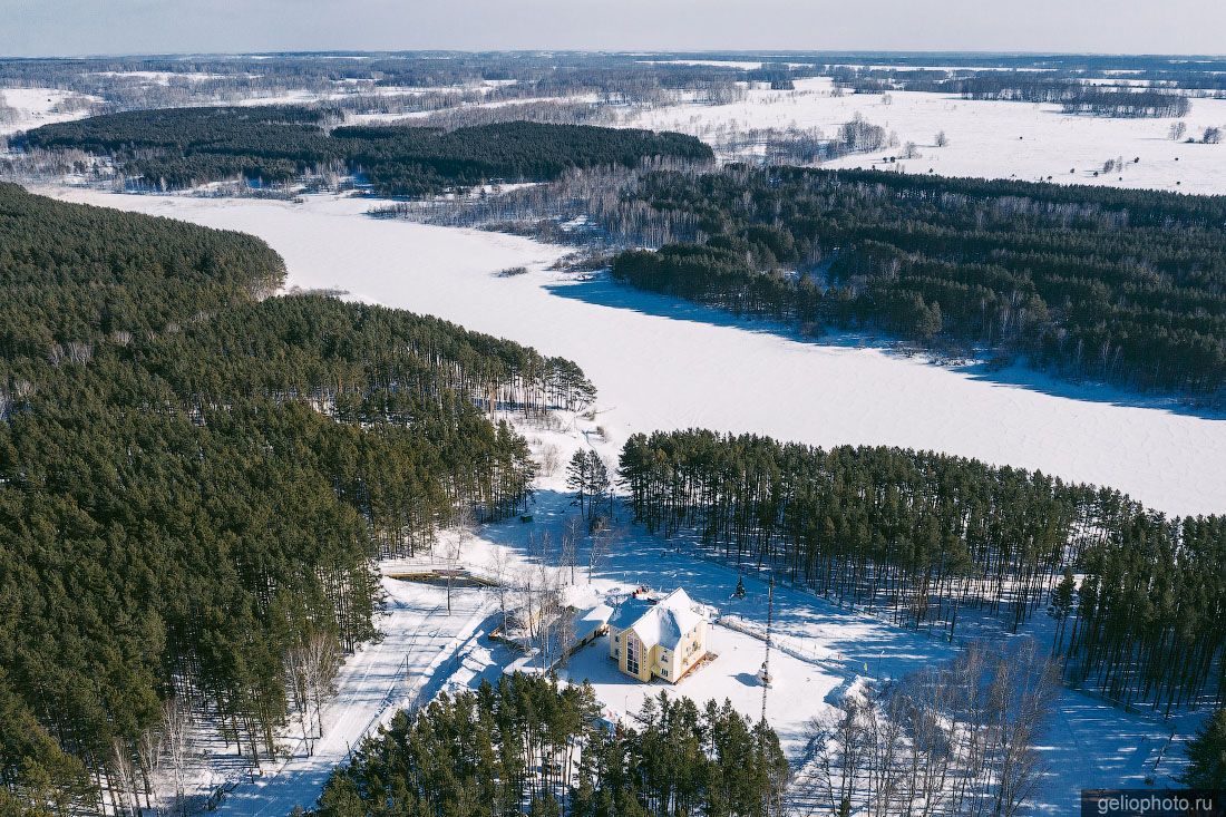 Лыжная база Лесная в Топках фото
