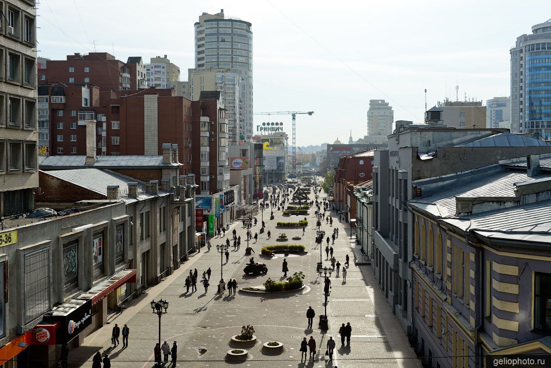 Улица Вайнера в Екатеринбурге фото