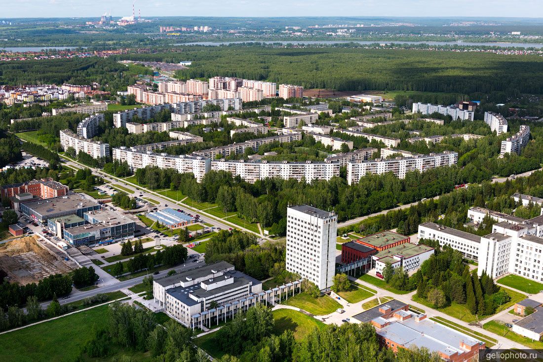 Посёлок Краснообск в Новосибирске фото