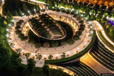 Летний амфитеатр в парке Галицкого в Краснодаре фото