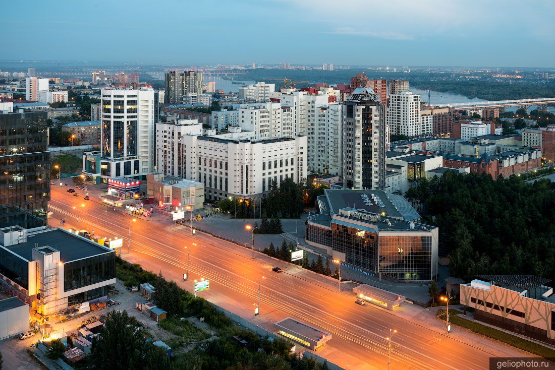 Улица Кирова в Новосибирске фото