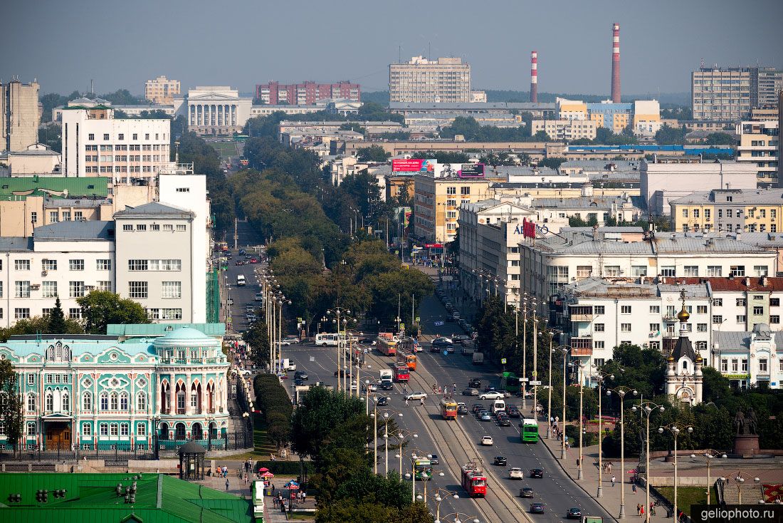 Проспект Ленина в Екатеринбурге фото