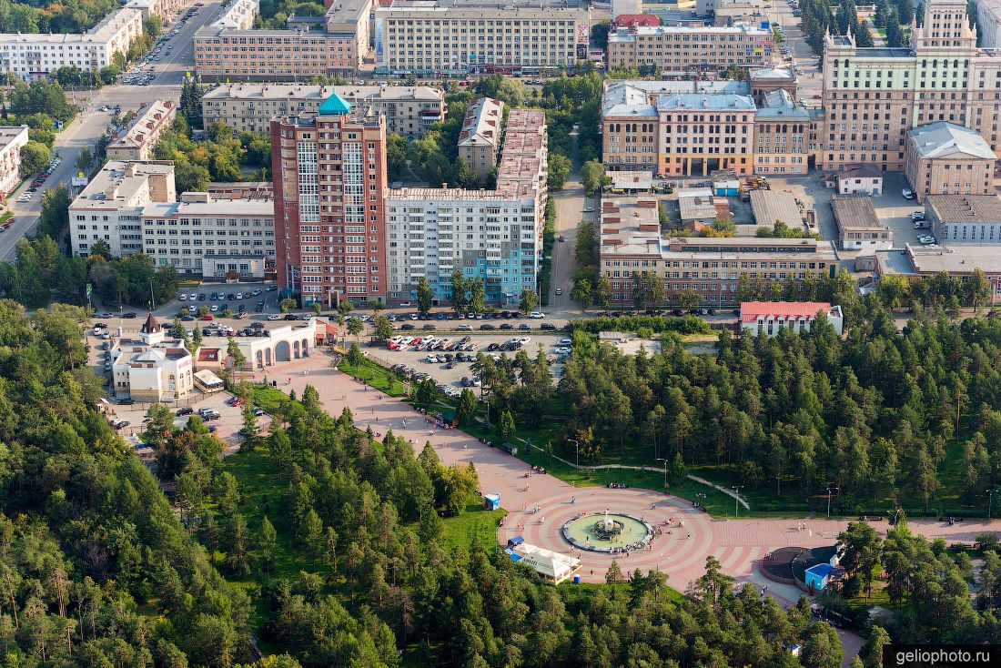 Парк Гагарина в Челябинске фото