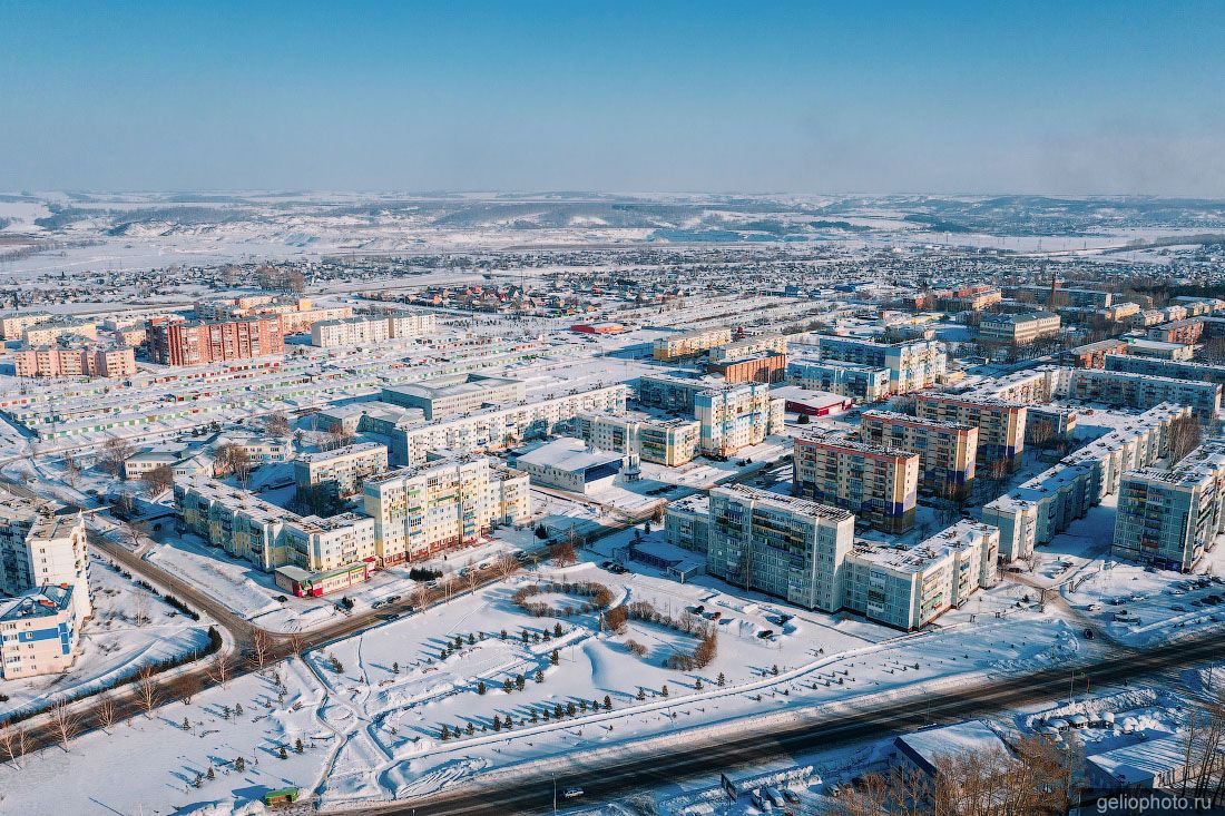 Сквер Единый Кузбасс в Полысаево фото