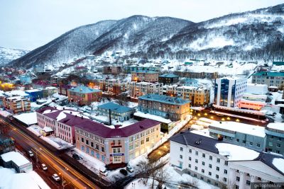 Ленинская улица в Петропавловске-Камчатском фото