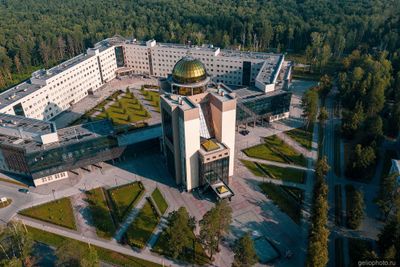 Новосибирский государственный университет с высоты фото
