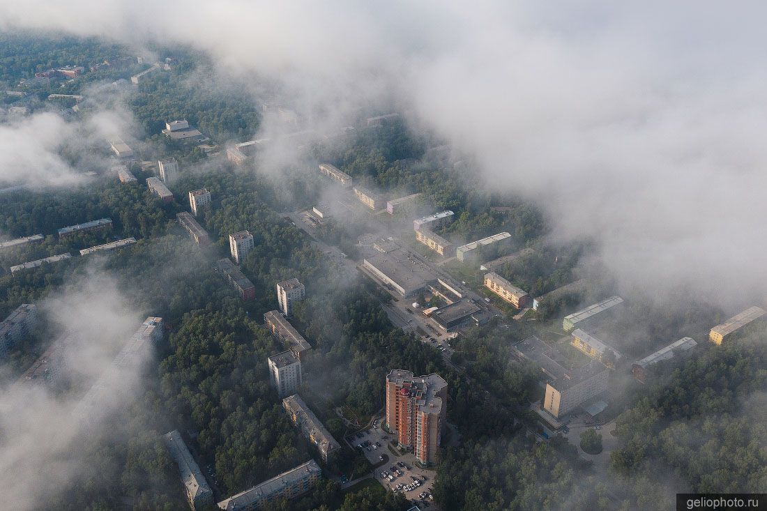 Улица Ильича в Новосибирском Академгородке фото