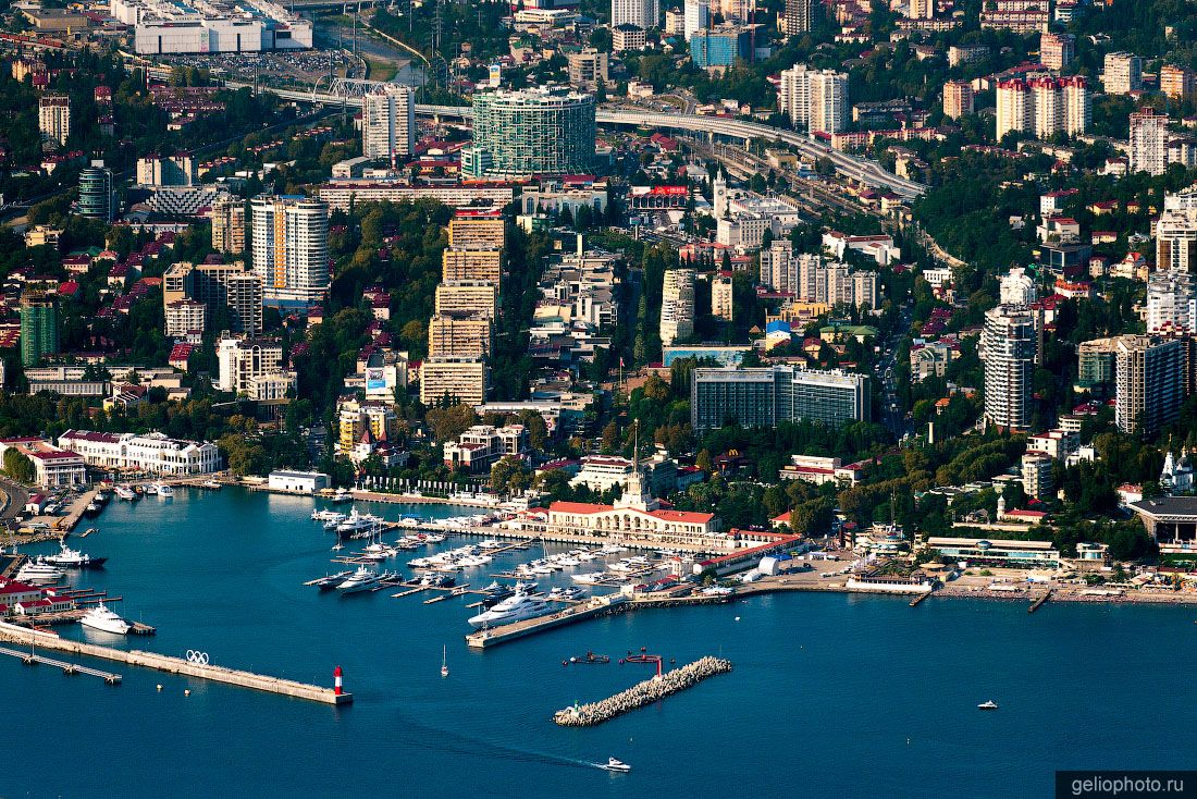 Сочи с высоты фото