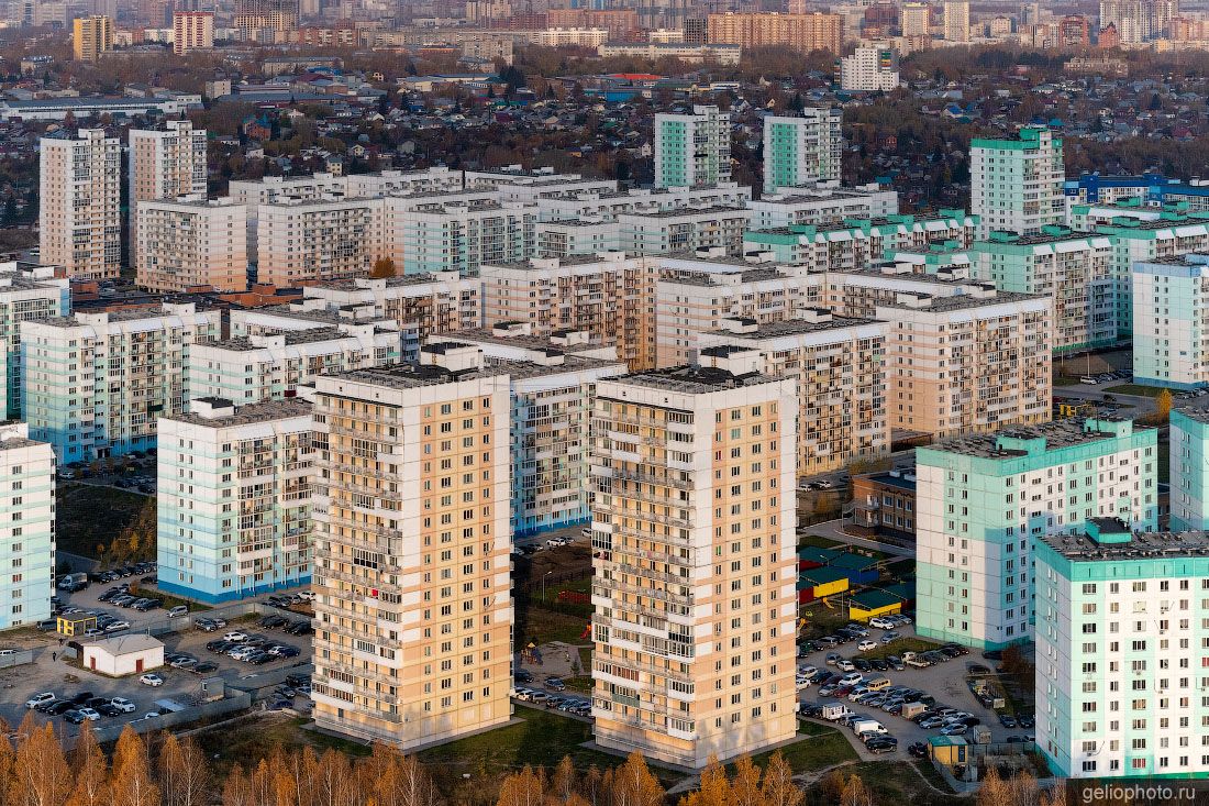 Микрорайон Плющихинский в Новосибирске фото