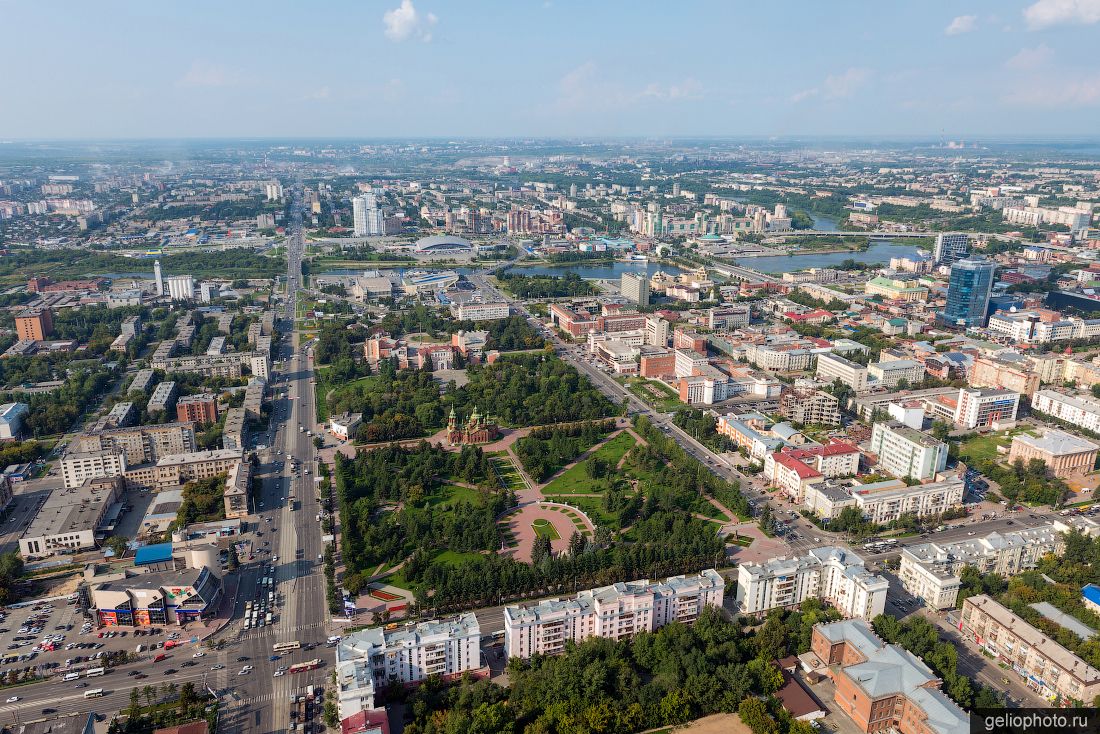 Сквер Алое Поле в Челябинске фото