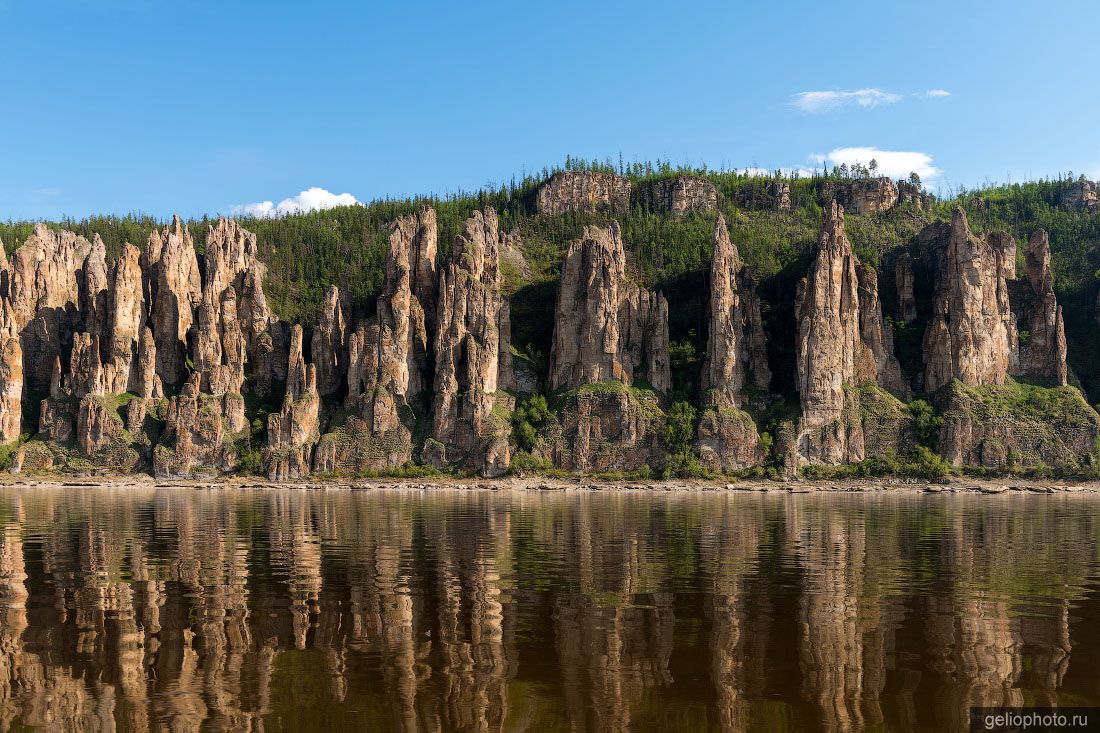 Ленские столбы в Якутии фото
