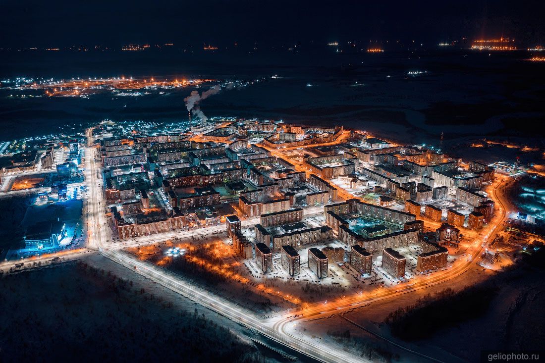 Северная часть Нового Уренгоя фото