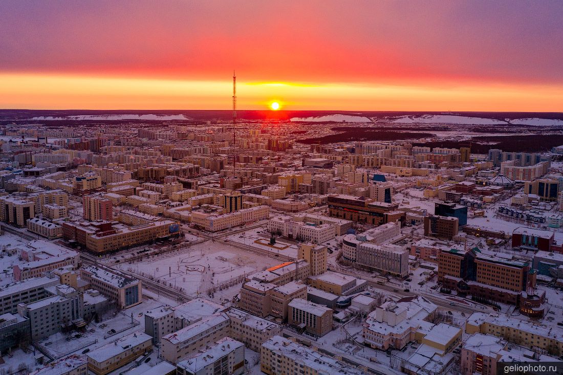 Площадь Ленина в Якутске фото